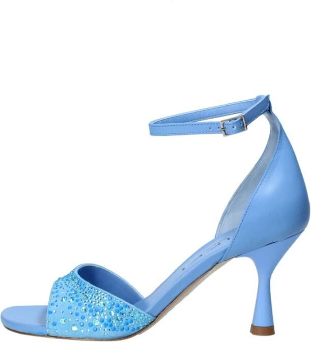 Tiffi Hoge hiel sandalen J606 70.2 Blauw Dames
