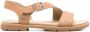 Timberland Beige Platte Sandalen met Gesp Sluiting - Thumbnail 1