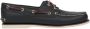 Timberland Blauwe Leren Mocassins met Rubberen Zool - Thumbnail 4