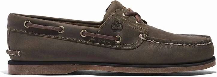 Timberland Bootschoenen met 360 graden vetersluiting Green Heren