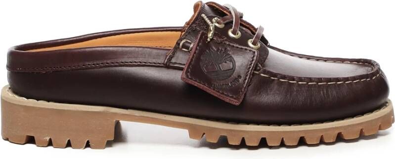 Timberland Bordeaux Leren Sandalen met OrthoLite Binnenzool