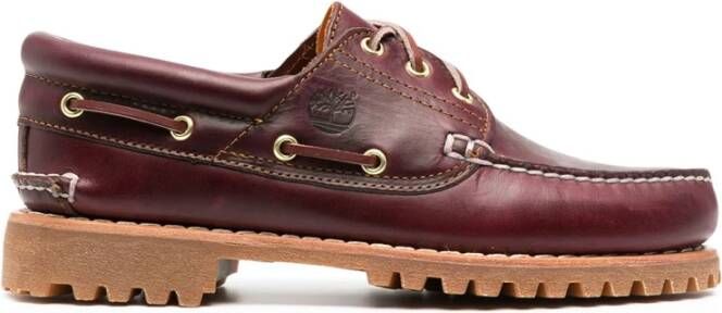 Timberland Bordeaux Platte Schoenen