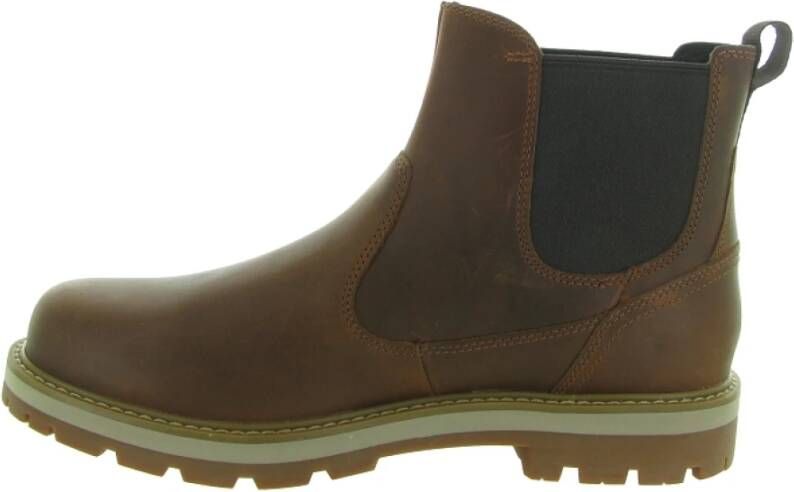 TIMBERLAND Chelsea Boots Heren Britton Road Mid Chelsea Maat: 45 5 Materiaal: Leer Kleur: Cognac - Foto 2