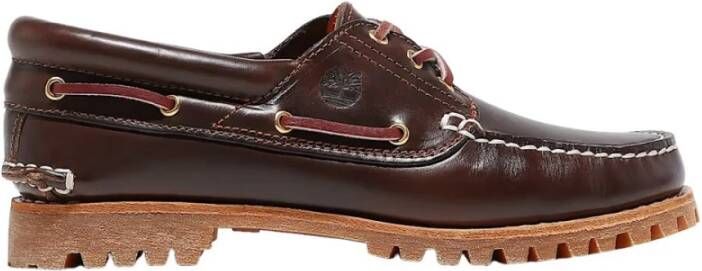 Timberland Bruin leren bootschoen Noreen