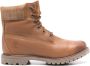 Timberland Bruine Enkellaarsjes met veters Brown Dames - Thumbnail 1