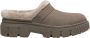 Timberland Grijze Suède Slip-On Sandalen met Faux-Fur Trim Gray Dames - Thumbnail 5