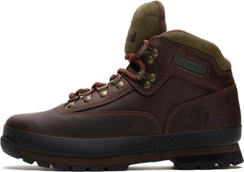 Timberland Bruine Leren Wandelschoenen