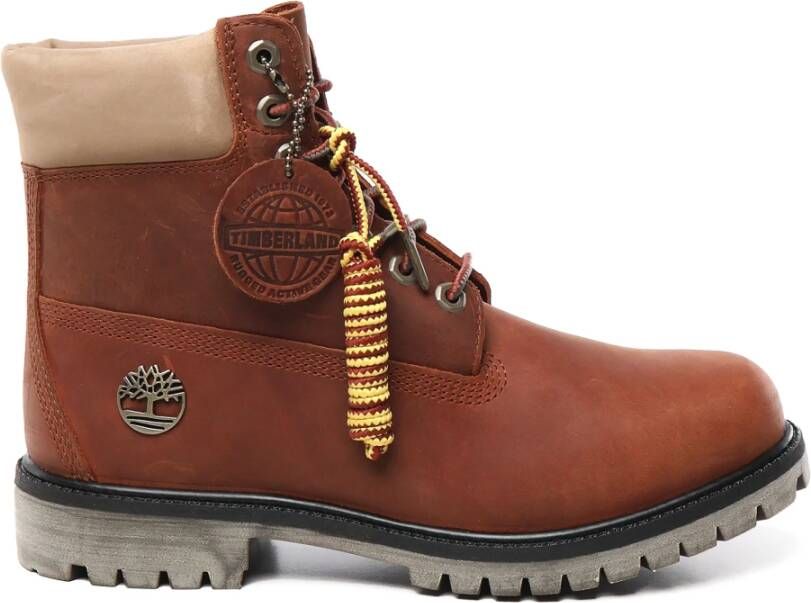 Timberland Bruine Leren Waterdichte Laarzen