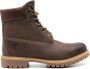 Timberland Premium Waterdichte Veterschoenen Bruin Brown Heren - Thumbnail 7