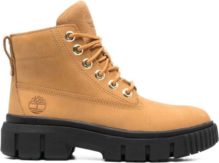 Timberland Bruine Mid Lace-Up Laars Brown Dames