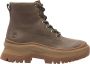 Timberland Bruine leren enkellaarsjes met veters Brown Dames - Thumbnail 5