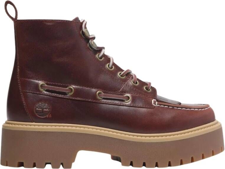 Timberland Burgundy Street Boot voor dames