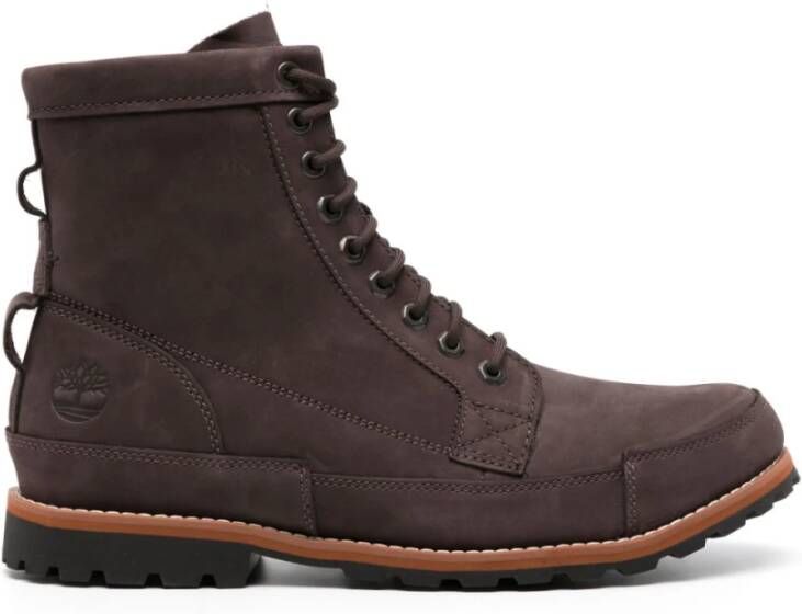 Timberland Cederbruine Veterschoenen Brown Heren