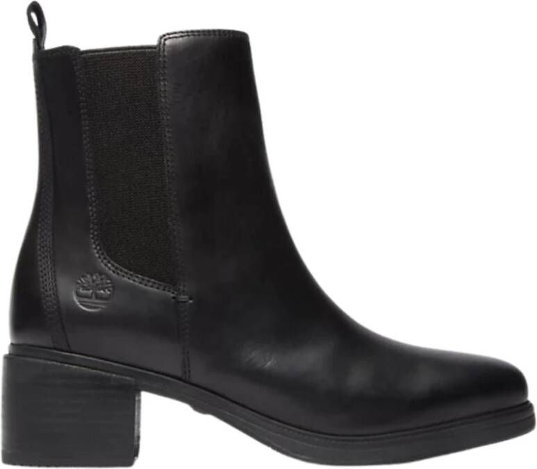 Timberland Chelsea Dalston Leren Enkellaars Black Dames