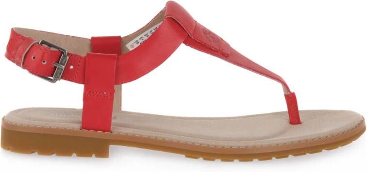 Timberland Teenslippers in rood voor Dames 5. Chicago Riverside