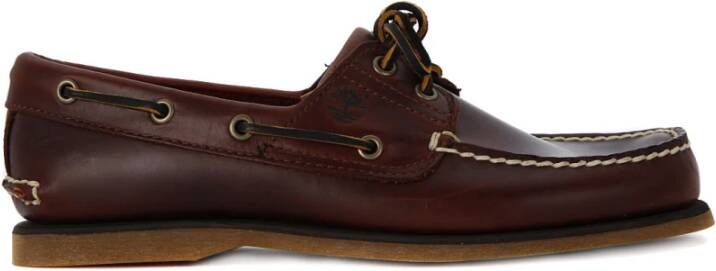 Timberland Nautische Stijl Zeemansschoenen Brown Heren