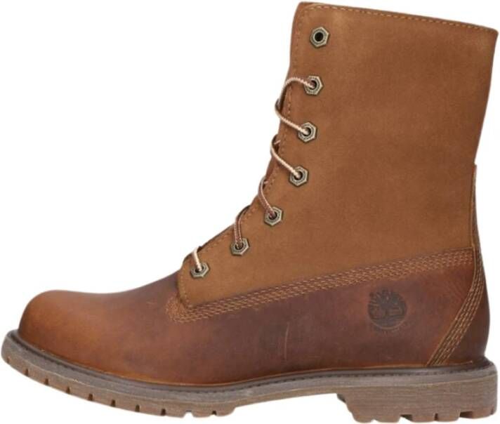 Timberland Dames Teddy Fleece Veterlaarzen Brown Dames