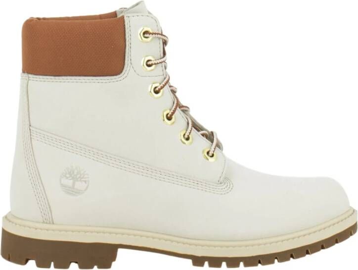 Timberland Waterdichte Leren Laarzen Klassieke Stijl Pink Dames