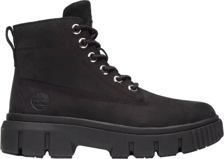 Timberland Field Mid Dames Leren Laarzen Black Dames
