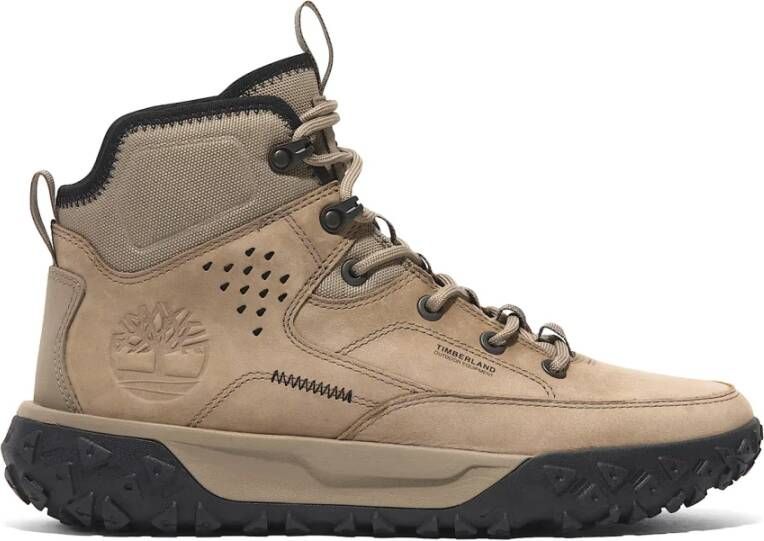 Timberland Motion 6 Mid Medium beige nubuck 6" in beige formaten: 42