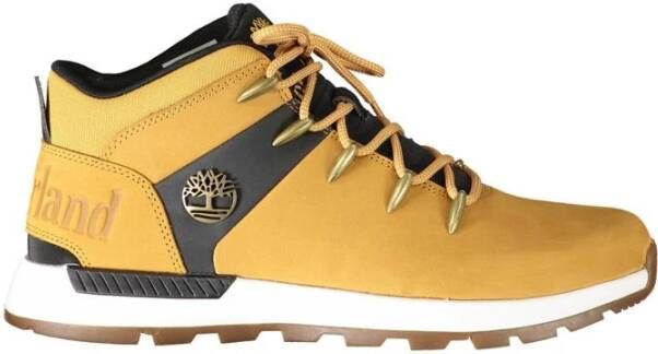 Timberland Gele Polyester Sneaker Yellow Heren