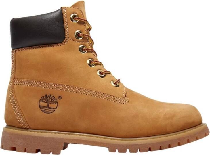 Timberland Gele Waterdichte Leren Enkellaarzen