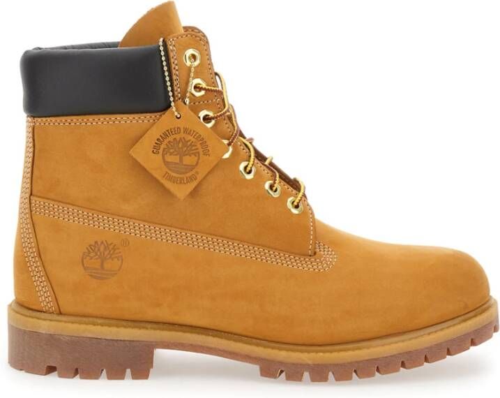 Timberland Gele waterdichte veterschoenen