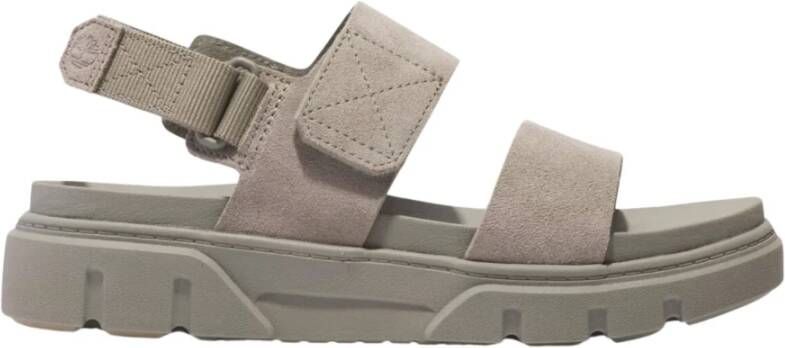 Timberland Greyfield Dames Slippers en Sandalen Beige Maat: 38 Mesh Synthetisch Foot Locker