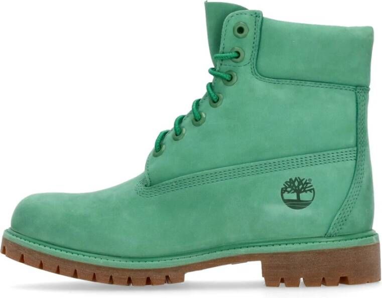 Timberland Luxe Herenubuck Laarzen met Modern Logo Green
