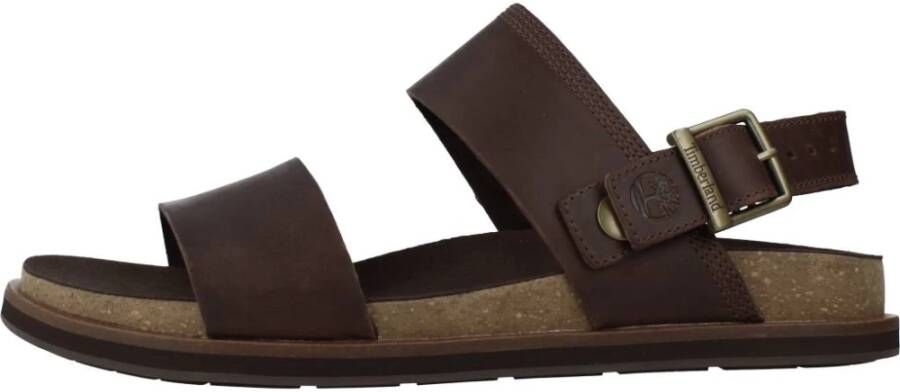 Timberland Heren Platte Sandalen Brown Heren