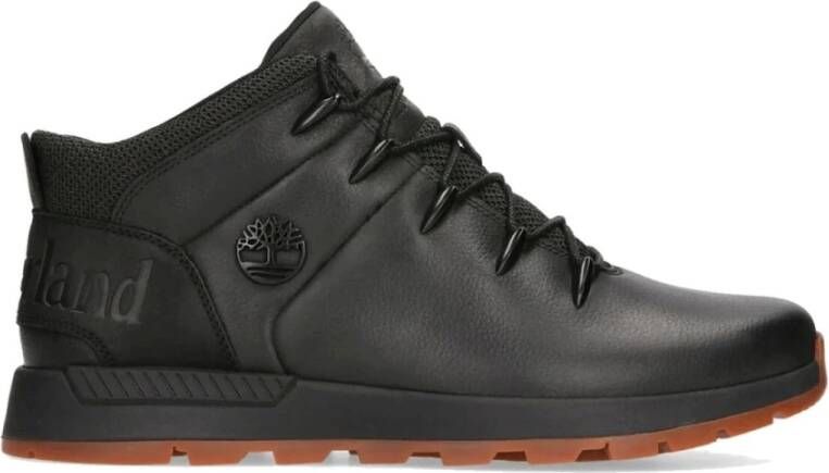 Timberland Jet Black Enkellaarzen voor Mannen Black Heren