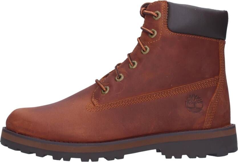 Timberland Kinderen 6-Inch Leren Laarzen Brown Dames