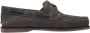 Timberland Classic Boat nubuck bootschoenen taupe - Thumbnail 3