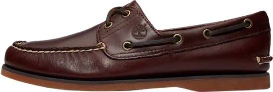 Timberland Bruine Leren Laarzen met Ronde Neus - Foto 2