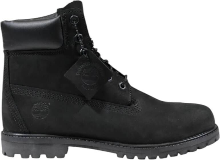 Timberland Leren Dames Anfibi Lente Zomer Collectie Black Dames
