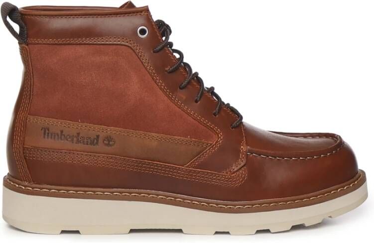 Timberland Britton Mills Mid Lace Up Waterproof Boot Hoge schoenen rood