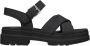 Timberland London Vibe Leren Sandaal Black Dames - Thumbnail 1
