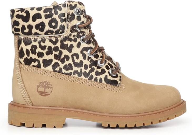 Timberland Women Premium 6 Inch Lace Up Boot Medium Beige Nubuck - Foto 2