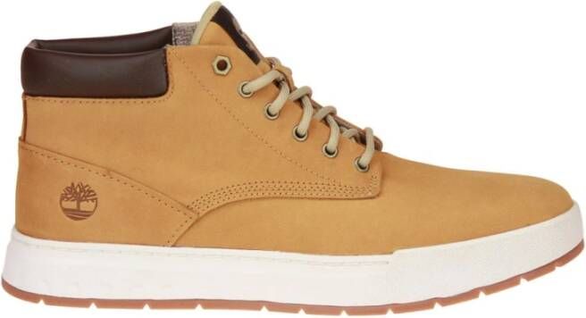 Timberland Moderne Veterschoenen voor Heren met Rubberen Zool Brown Heren