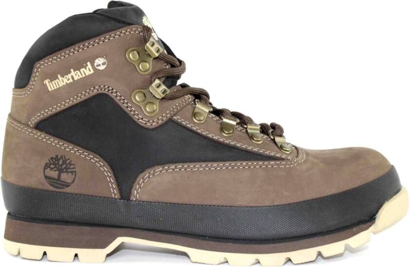 Timberland Mid Hiker Bruine Leren Laarzen Brown Heren