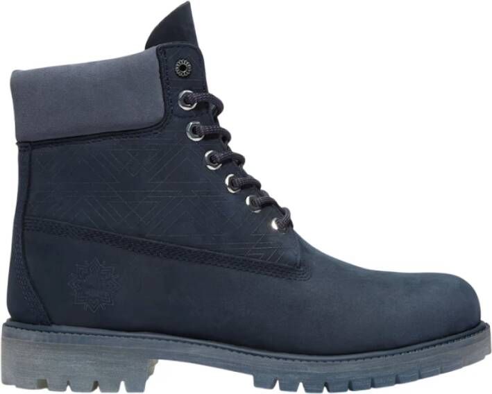 Timberland Navy Waterdichte Veterschoenen