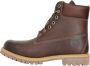 Timberland Premium Waterdichte Veterschoenen Bruin Brown Heren - Thumbnail 14