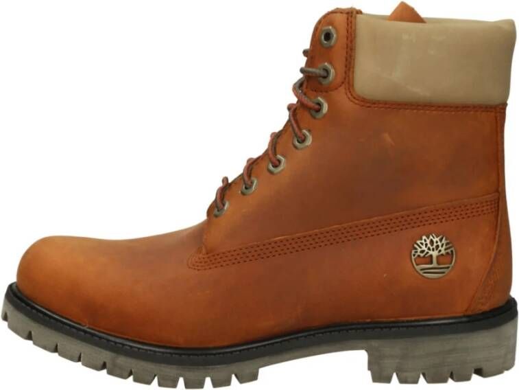 TIMBERLAND Veterboots Heren 6 Inch Premium Boot Men Nubuck Cognac