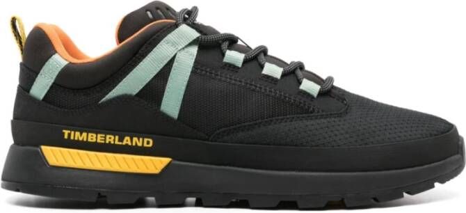 Timberland Euro trekker black green Zwart