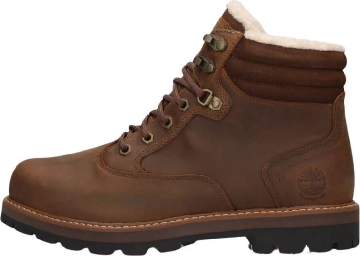 TIMBERLAND Veterboots Heren Britton Road Mid Lace Up Maat: 41 5 Materiaal: Leer Kleur: Bruin - Foto 2