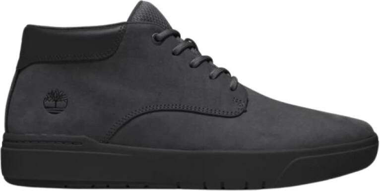 Timberland Heren Chukka Sneakers met gewatteerde kraag Black Heren
