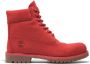 Timberland Suède Leren Enkellaarzen Red - Thumbnail 9