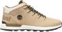 Timberland Taupe Leren Sneaker Sprint Trekker - Thumbnail 1