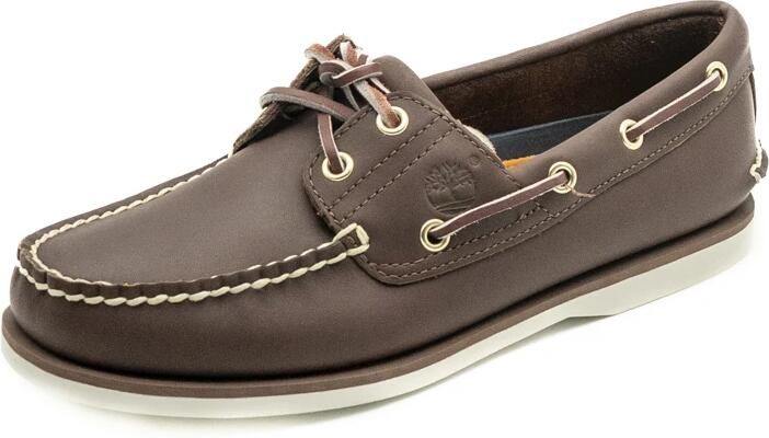 Timberland Authenti Eye Boat Shoe Classic Leather Brown Loafers - Foto 3