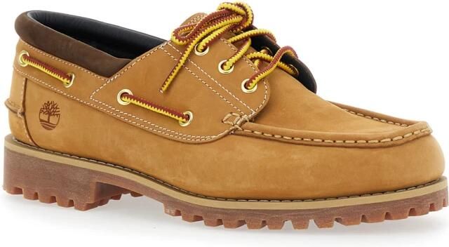 Timberland Gele platte schoenen voor mannen